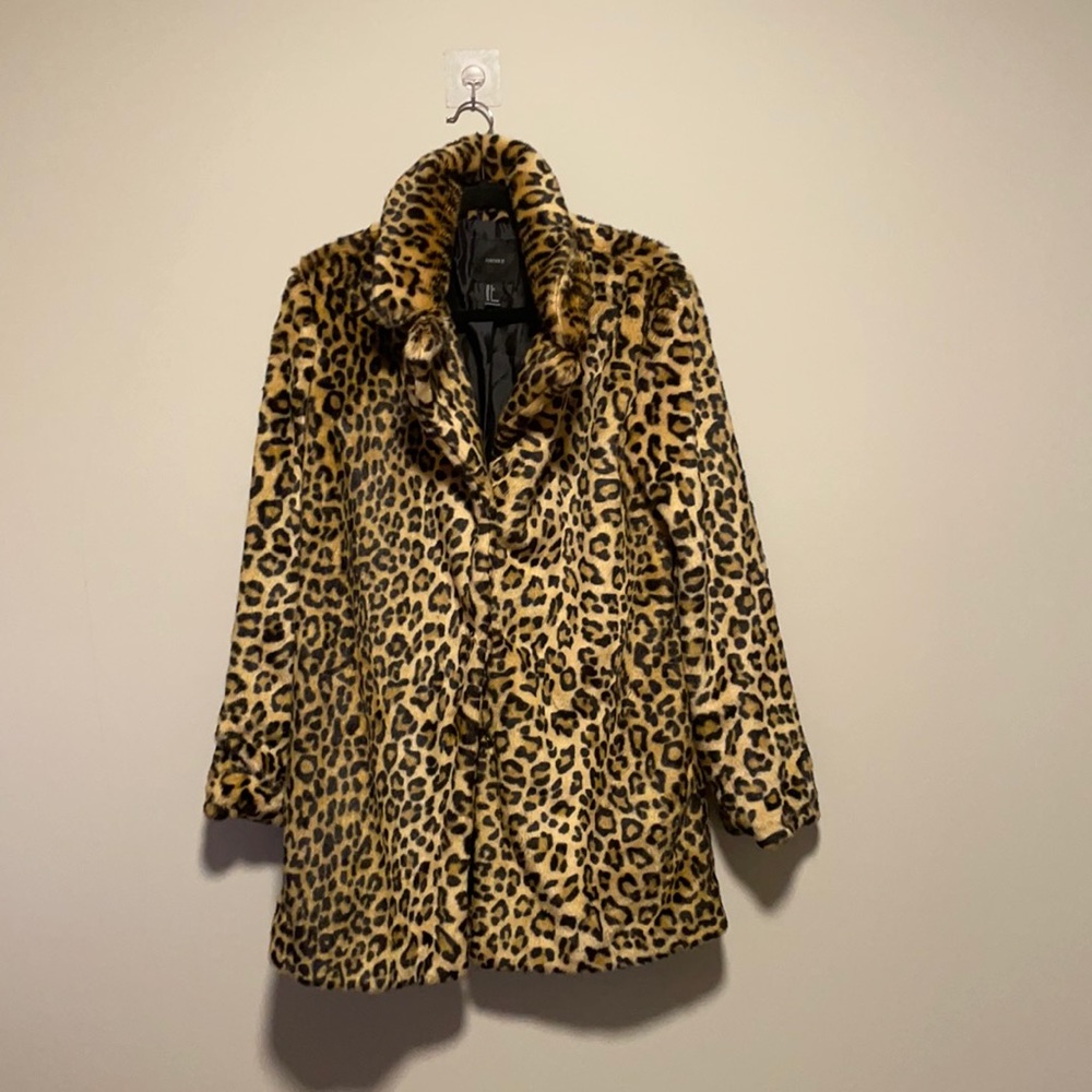 Cheetah print jacket